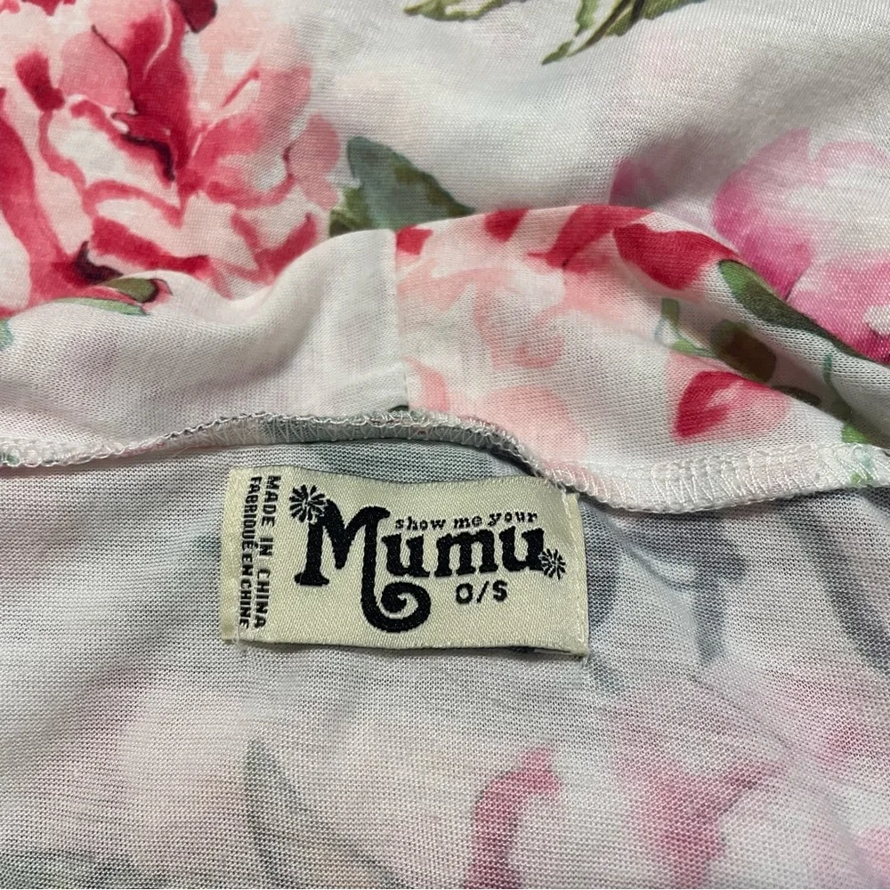 Show Me Your MuMu Floral Print Brie Robe O/S